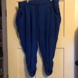 Royal Blue Challis Pant